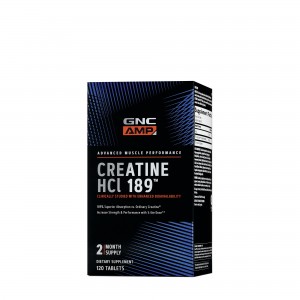 GNC AMP Creatine HCl 189™, Creatina, 120 tb