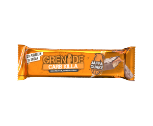 Grenade® Carb Killa® Jaffa Quake, Baton Proteic cu Aroma de Ciocolata si Portocale, 60 g                 