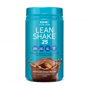 GNC Total Lean® Lean Shake™ 25, Shake Proteic, cu Aroma de Ciocolata si Unt de Arahide , 832 g   