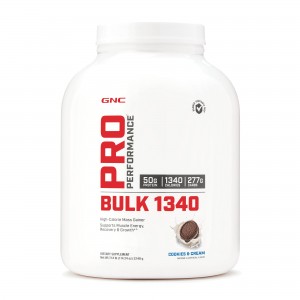 GNC Pro Performance® Bulk 1340, Proteina din Zer, cu Aroma de Biscuiti si Frisca, 3240 g