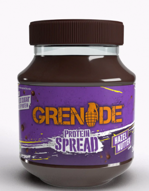 Grenade® Protein Spread, Crema Proteica Tartinabila, cu Aroma de Ciocolata cu Bucati de Alune, 360 g