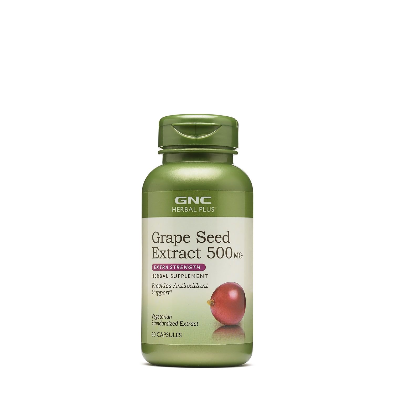 GNC Herbal Plus® Grape Seed 500 mg, Extract din Seminte de