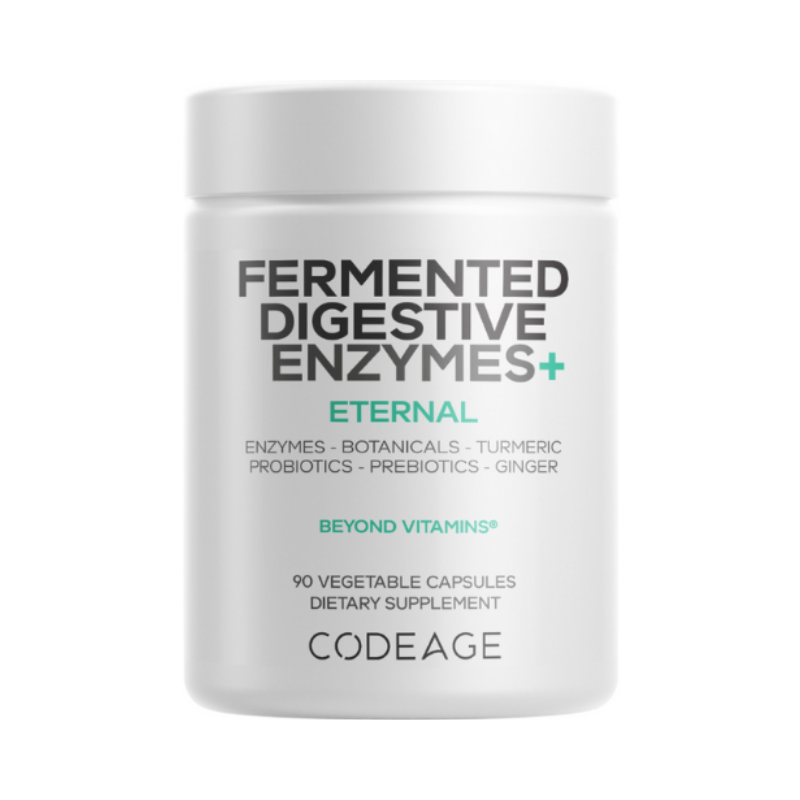 CodeAge Fermented Digestive Enzymes with Probiotics & Prebiotics