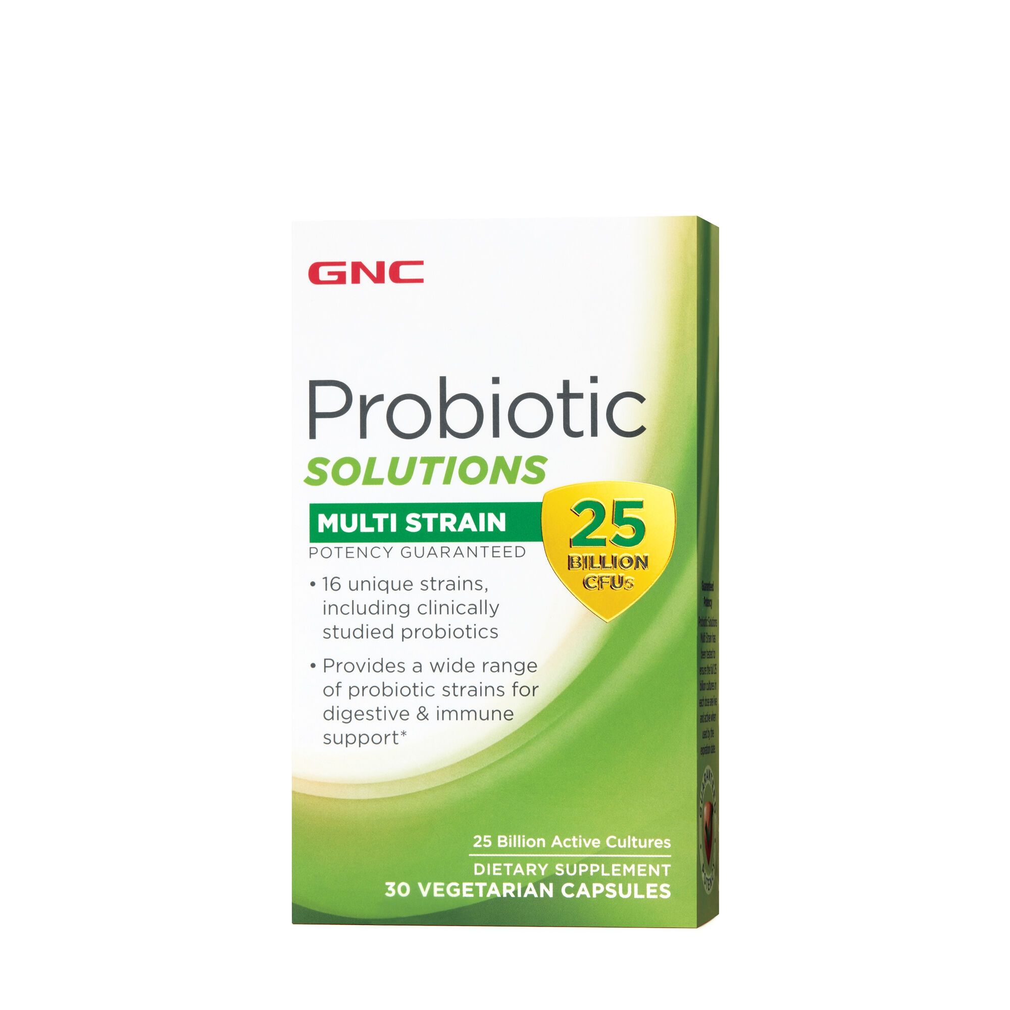GNC Probiotic Solutions Multi Strain 25 Billion CFUs, Probiotic