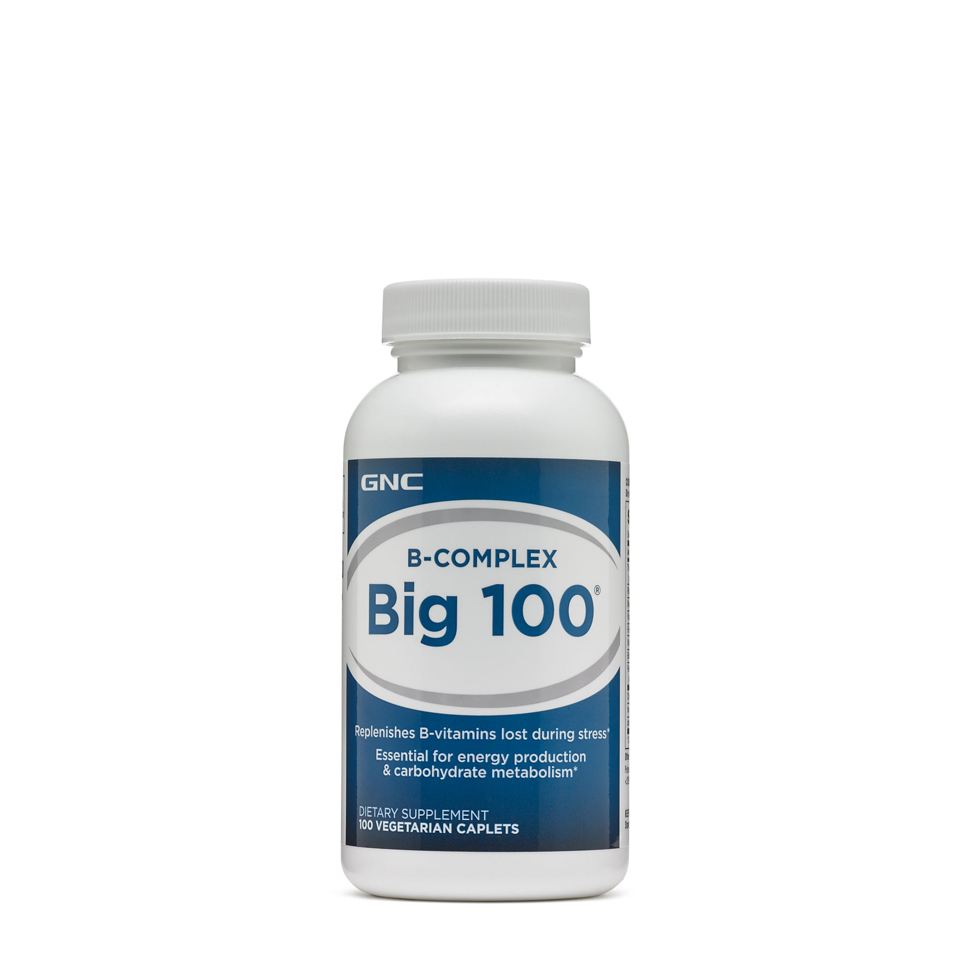 Suplimente alimentare - Gnc B-complex Big 100, Complex De Vitamina B, 100 Tb