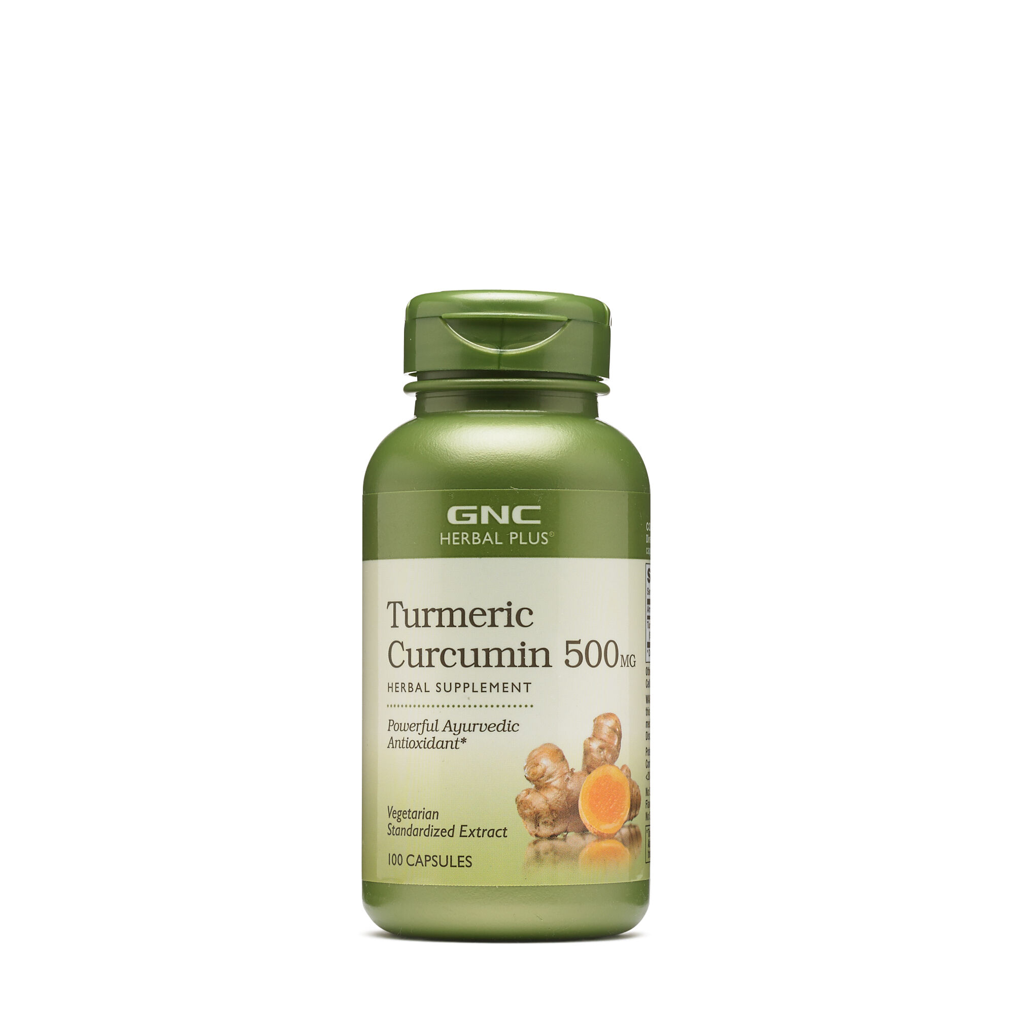 Suplimente alimentare - Gnc Herbal Plus Turmeric Curcumin 500 Mg, Turmeric Curcumina,100 Cps